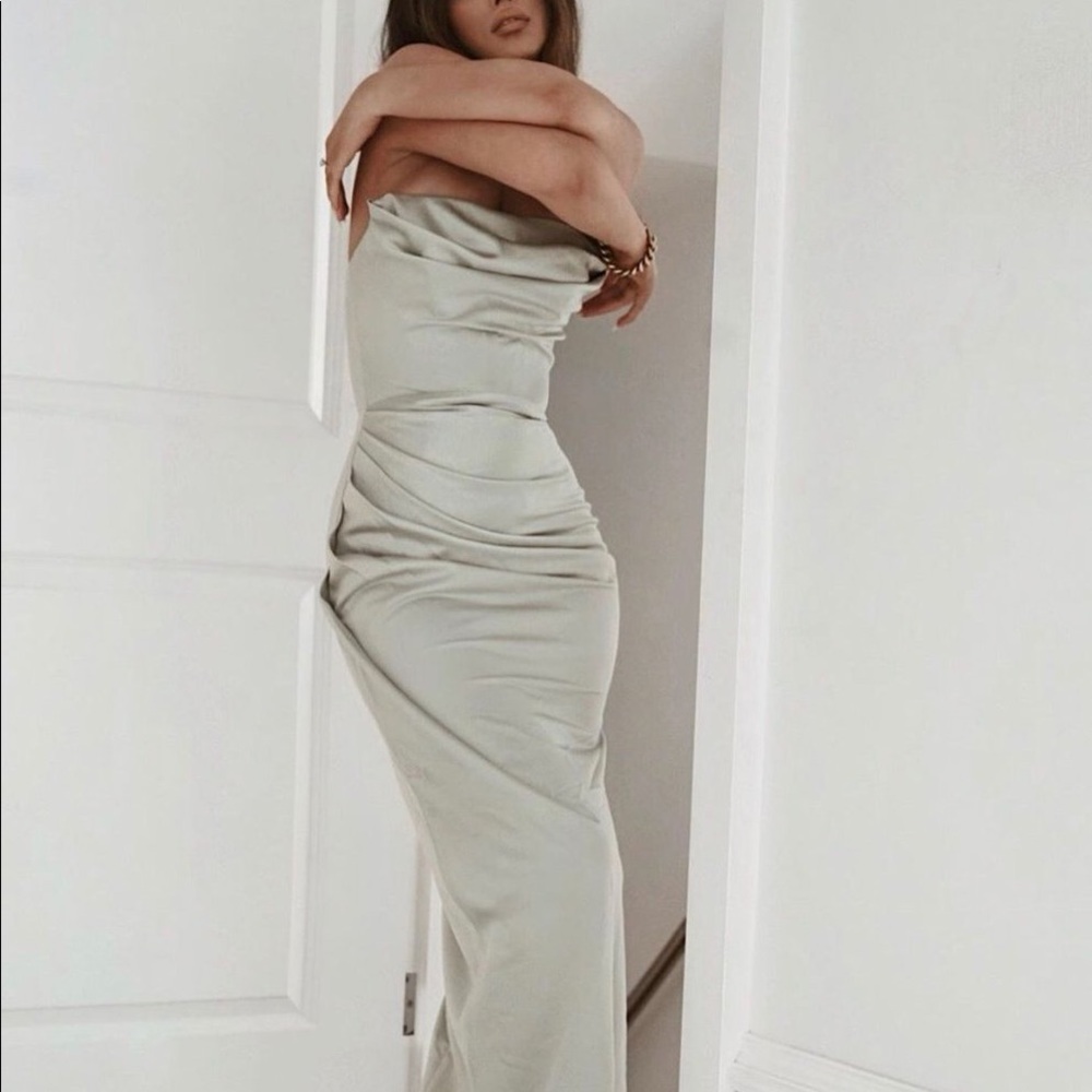 House of CB Sage Adrienne Dress